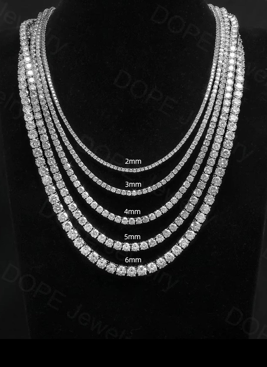 Faith first tennis chain rosary