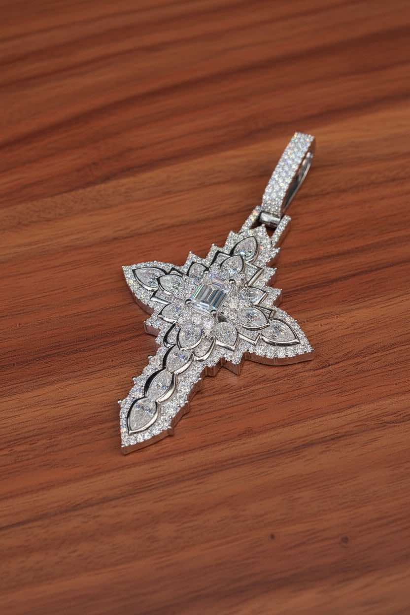 Crystal clear cross