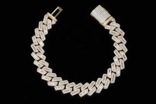 The baugette Cuban bracelet