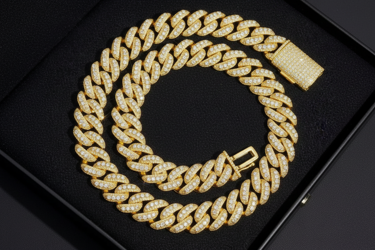 Street King Cuban chain &bracelet