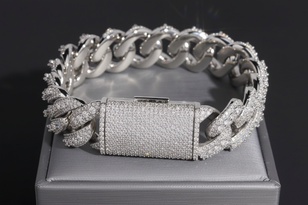 Street King Cuban chain &bracelet