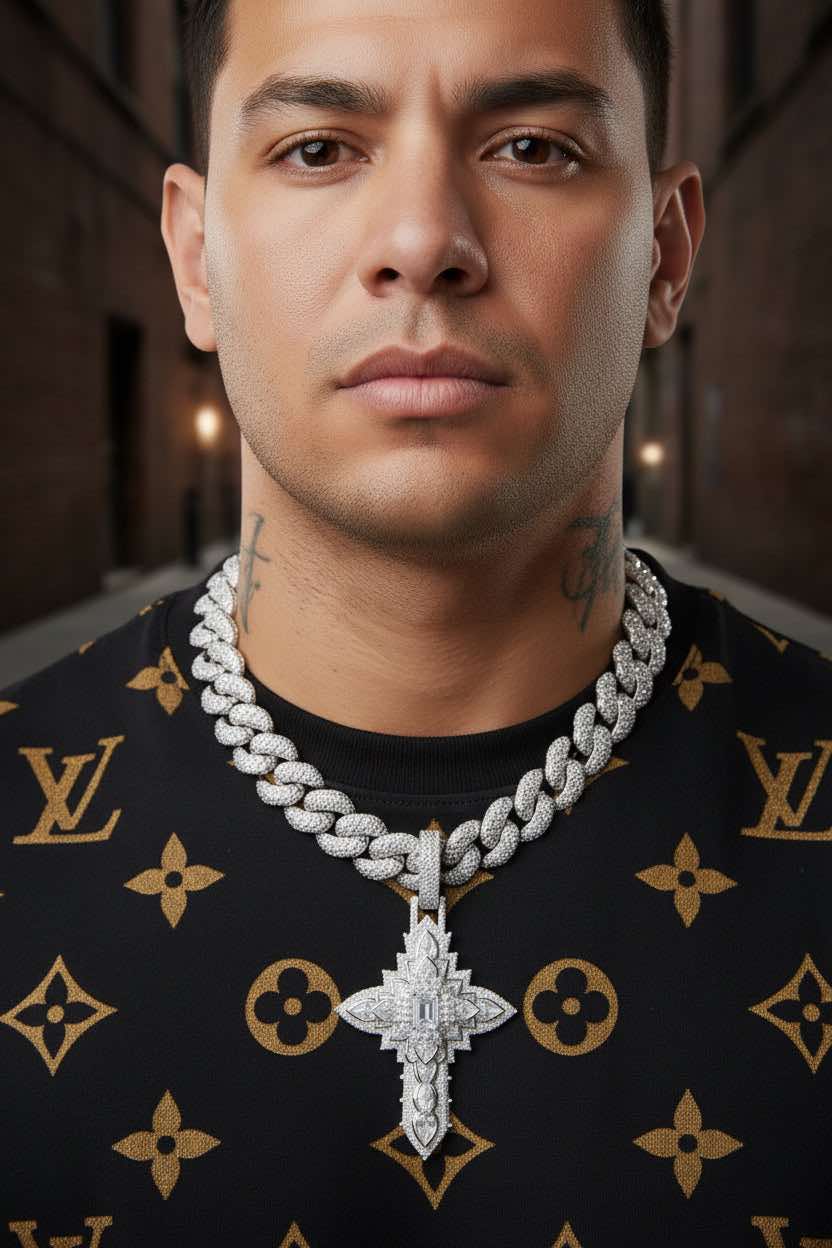 Crystal clear cross
