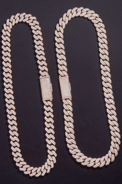 Playa Pink gold Cuban chain