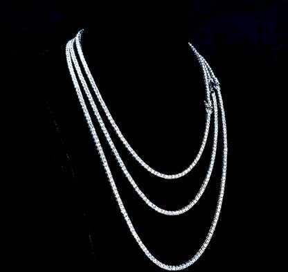 Too turnt tennis chain